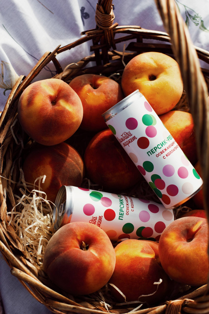 Напитки в горошек