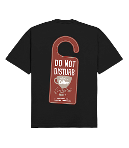 Футболка MEDOOZA "Do not Disturb" (чёрный) 