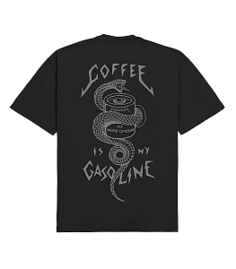 Футболка MEDOOZA "Coffee Snake" (чёрный)