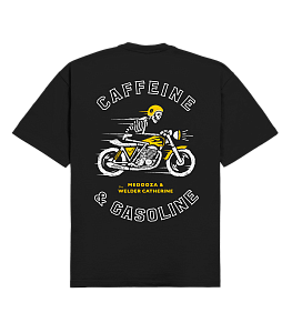 Футболка MEDOOZA "Caffeine & Gasoline" (чёрный) 