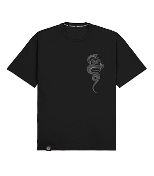 Футболка MEDOOZA "Coffee Snake" (чёрный)