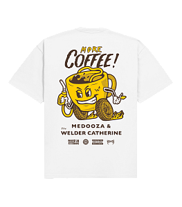 Футболка MEDOOZA "More Coffee" (белый)