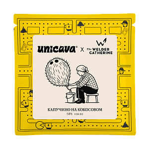 Плитка "Капучино на кокосовом", 50% какао