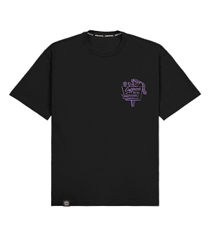 Футболка MEDOOZA "Кофейный мотель / Caffeine Motel" (чёрный)