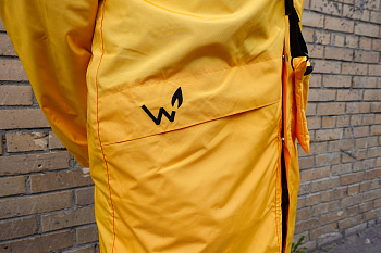 Дождевик-плащ с капюшоном