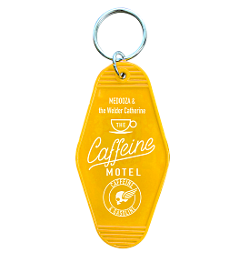 Брелок MEDOOZA "Motel Key" (жёлтый)