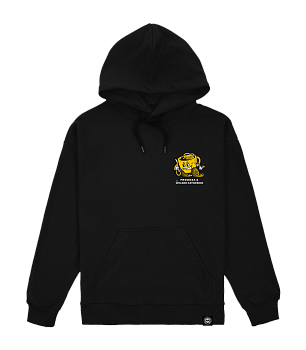 Худи MEDOOZA "Больше кофе / More Coffee " (чёрный) 