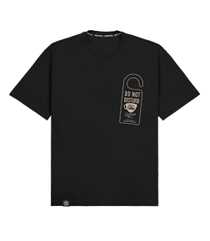Футболка MEDOOZA "Do not Disturb" (чёрный) 