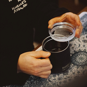 Стальная кружка "Mug Black Coffee" bobber x The Welder Catherine