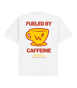 Футболка MEDOOZA "Fueled by Coffee" (белый)