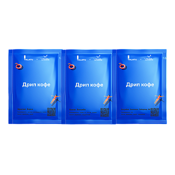 Фильтр-пакеты Эфиопия / Кения / Колумбия TALATU x TWC, 15 шт