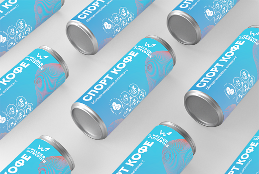 Кофе в банках «Спорт кофе» (12 шт)