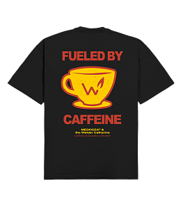 Футболка MEDOOZA "Fueled by Coffee" (чёрный)