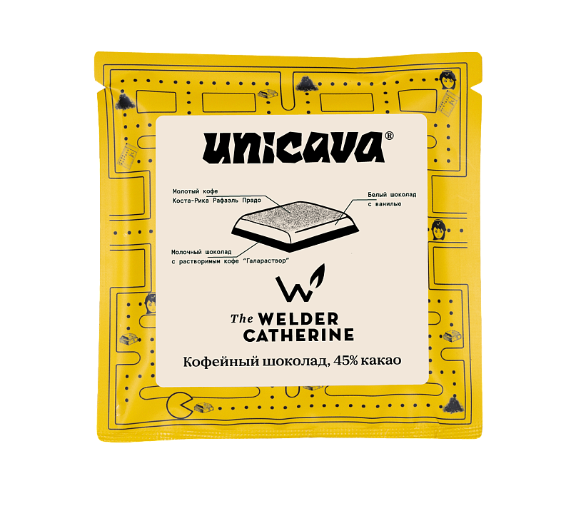 Кофейный шоколад The Welder Catherine x UNICAVA